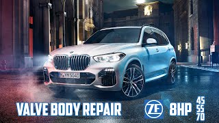 MAKTRANS Valve body repair ZF 8HP45 8HP55 8HP70 Audi BMW [upl. by Dulci]