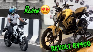 REVOLT RV400 Detailed Review  INDIA’S No1 Electric Bike [upl. by Higgins27]