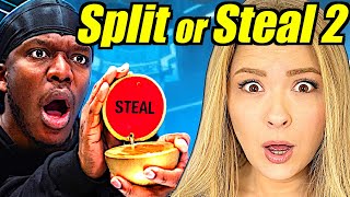 Couple Reacts To SIDEMEN SPLIT OR STEAL 2 [upl. by Demha]