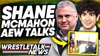 Shane McMahon In AEW Talks  WrestleTalk [upl. by Urba]