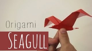 Origami Seagull Riccardo Foschi [upl. by Brianne996]