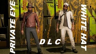 Watch Dogs 2  Private Eye amp White Hat DLC Outfit [upl. by Liebowitz]