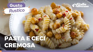 PASTA e CECI super cremosa – Così non l’avete mai mangiata Da provare subito ❤️🌱 [upl. by Supen385]