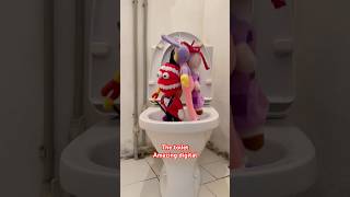 📹📹📹 NORMAL vs PSYCHOPATH Toilet Amazing digital circus 🤡 shorts [upl. by Ayouqes349]