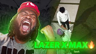 THIS MF HARD Lazer Dim 700  Laced Max Official Video REACTION [upl. by Ianaj]