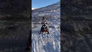 automobile snowmobile snow skidoo alaska [upl. by Cirri]