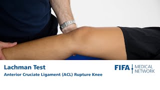 Lachman Test  Anterior Cruciate Ligament ACL Rupture Knee [upl. by Erine]