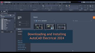 Installing AutoCAD Electrical 2024 [upl. by Winchell]