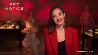 Gal Gadot RED NOTICE interview [upl. by Giulia111]