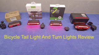 Bicycle Tail Light And Turn Signal Review Bicycle Alarm E Bike Brake Light Bike Blinkers Laser Horn [upl. by Hoffert]