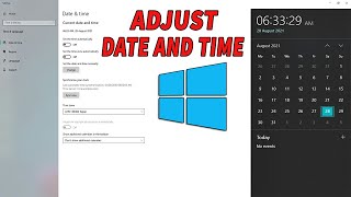 How to Edit DATE and TIME in Windows 10  Tagalog [upl. by Aihgn]