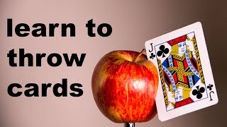 This Week I Learned to Throw Cards [upl. by Edie]