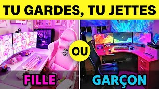 Filles vs Garcons ðŸ‘¦ðŸ‘§ Tu Gardes Tu Jettes [upl. by Aerol293]