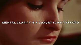 UICIDEBOY MENTAL CLARITY IS A LUXURY I CANT AFFORD Lyric Video [upl. by Ackerley8]