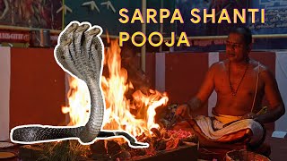 Sarpa Shanti Homam  Sarpa Shanti Pooja for Remove Dosha [upl. by Monahon]