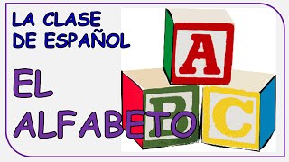 The alphabet in Spanish  El alfabeto el abecedario [upl. by Sharl247]