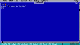 Qbasic Programming in Hindi Counter Loop IN QBASIC PART 14 [upl. by Aiuqcaj477]