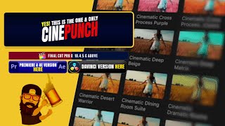 CINEPUNCH la suite definitiva per Video Editing amp Motion Graphics [upl. by Slade]