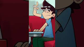 Pourquoi on va au restaurant série animation humour [upl. by Schoof132]