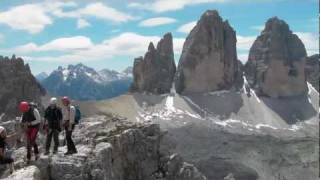 TRE CIME DI LAVAREDO  TORRE DI TOBLINmp4 [upl. by Sophronia740]