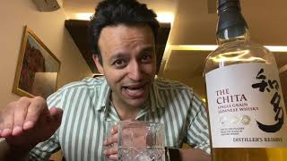 SUNTORY CHITA WHISKEY JAPANESE  Hindi Review [upl. by Williamsen]