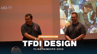 TFDi Design Presentation FlightSimExpo 2024 FSElitestage [upl. by Sherm]