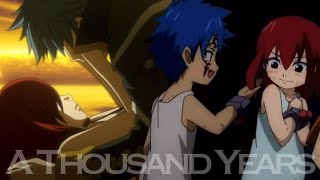 A Thousand Years  Erza amp Jellal AMV [upl. by Ilona432]