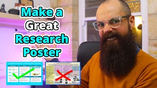 What makes a great research poster Good and Bad Examples [upl. by Kwok415]