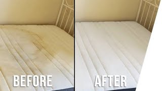 Deep Cleaning Your Mattress with Baking Soda [upl. by Venola]