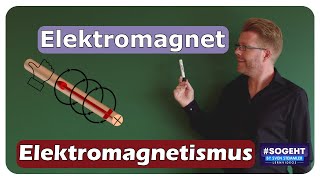 Vom Draht zum Magnet Wie Elektromagneten wirklich funktionieren [upl. by Lleddaw]