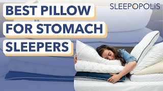 The Best Pillow for Stomach Sleepers Review  List of Our 8 Favorites [upl. by Nitsa]