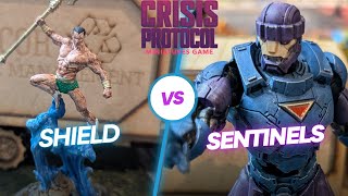 Sentinels Vs SHIELD  Marvel Crisis Protocol Battle Report 66 [upl. by Malachy450]