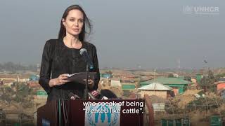 Special Envoy Angelina Jolie in Cox’s Bazar [upl. by Panter]