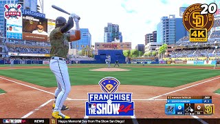 MLB The Show 24 Padres vs Diamondbacks  Fernando Tatis Jr  Franchise 20  Gameplay PS5 4K 60fps [upl. by Fita]