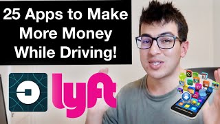 25 Apps For UberLyft Drivers to Make More Money [upl. by Kolk]