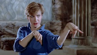 Cynthia Rothrock and Andy Lau vs Richard Norton  The Magic Crysta 1986 [upl. by Northington995]