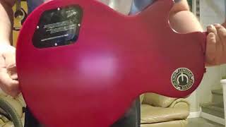 1959 Epiphone Les Paul Standard Limited Edition unboxing [upl. by Vernen853]