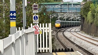 Great Western Railway and CrossCountry Trains at Goring amp Streatley on September 3rd 2022 [upl. by Caneghem]