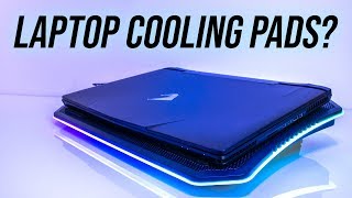 Laptop Cooling Pad Testing  Thermaltake Massive 20 RGB Review [upl. by Pax]