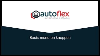 Autoflex 10  Basis menu en knoppen [upl. by Lishe]