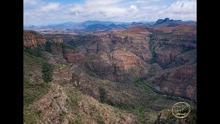 Wild Skies Helicopter from Dulini Private Game Reserve to Khaya Ndlovu via Blyde River Canyon [upl. by Corrina]