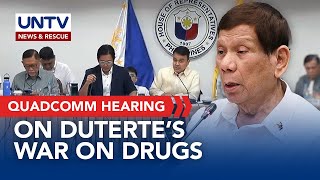 PART 2 House QuadComm hearing on Duterte drug war EJKs and other issues  November 13 2024 [upl. by Coppins]