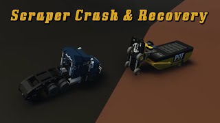 Stormworks Scraper Crash and Recovery stormworks gaming [upl. by Jorin]