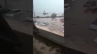 Grenada flooding civilians traped in vehicle [upl. by Peedus]