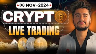 btclivetrading  Expert Trader Reveals LIVE Trade Secrets 💸💵btc gold 08 Nov 2024xauusd forex [upl. by Kucik]