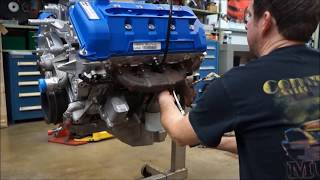 2013 GT500 58 ENGINE BUILD By Competition Auto PART3 [upl. by Izak]