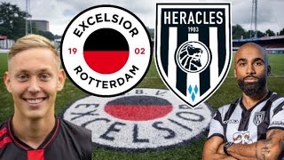 EXCELSIOR ROTTERDAM VS HERACLES ALMELO LIVE MET DE VOETBALCOMMENTATOR 645 [upl. by Urbanus]