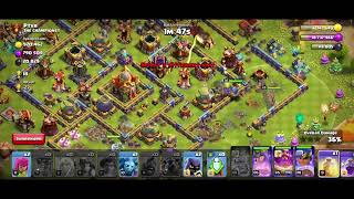 Queen Charge Hog Miner Clash Of Clans [upl. by Acenes]