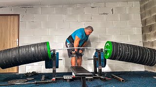 Old Man Lifted 1697 LBS [upl. by Ontina]