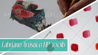 Fabriano Artistico HP 300lb  PRODUCT REVIEW [upl. by O'Meara]